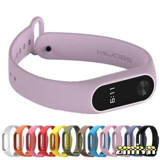 Dây đeo silicon Xiaomi Miband 2 chính hãng mijobs