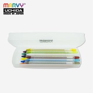 Bộ 12 cây bút sáp màu nước Marvy 4500