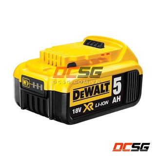 Pin LITHIUM ION XR 18V 5.0 Ah Dewalt DCB184-B1 | DCSG