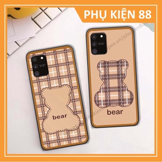 Ốp lưng Samsung S10 Lite ốp điện thoại LineBear, bé tóc xù, hoa siêu đẹp