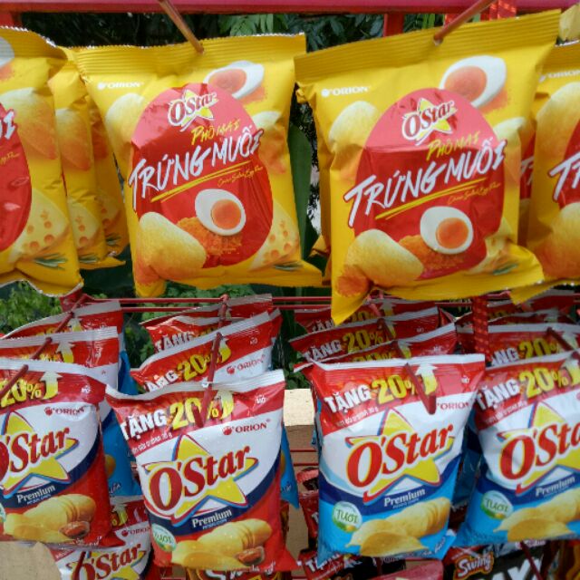 Combo 5 gói bim bim O'Star 36gam