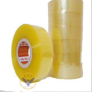 COMBO 6 cuộn băng Dính Băng Keo Đóng Hàng 237m/Cuộn TO  Lõi Mỏng Hàng chuẩn