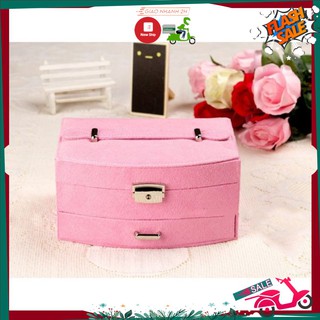 Hộp đựng đồ trang sức cao cấp nhung lớn