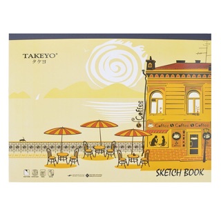 Sổ vẽ phác thảo Takeyo A4 - A3 160gsm 20 tờ