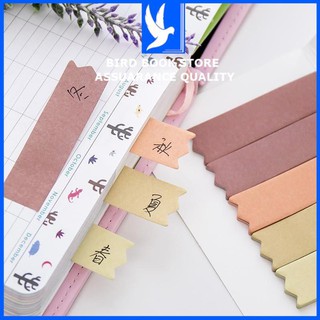 Note ghi chú guestbook 𝑭𝒓𝒆𝒆𝒔𝒉𝒊𝒑 5 màu sang trọng Birdbook