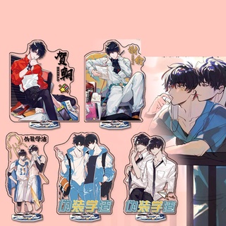 [Mã LIFE0503TOYS giảm 10% đơn 0Đ] Mô hình Standee NGỤY TRANG HỌC TRA Tượng Acrylic Anime mica chibi trang trí trưng bày