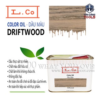 L.Co Dầu Màu – Màu Driftwood COLCA ( Nhiều Trọng Lượng )