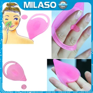 Bộ 2 miếng rửa mặt, mũi và trị mụn đầu đen silicon Facial Cleansing Pad