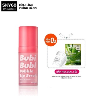 Tẩy Tế Bào Chết Sủi Bọt Cho Môi Unpa Bubi Bubi Bubble Lip Scrub 10ml