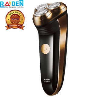 Máy cạo râu Flyco 3 lưỡi dao có chức năng chấn tỉa tóc FS360VN