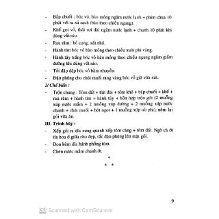 Sách - Chế Biến Các Món Ăn Ngon