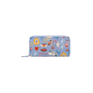 Cath Kidston - Ví cầm tay Continental Zip Wallet Dreamer Multi - 1021066 - Blue