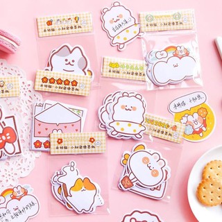 Giấy note hình thỏ mập,giấy ghi nhớ nhắc nhở