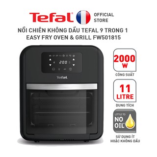 [Mã ELTEFALWL5 giảm 10% đơn 500K] Nồi chiên không dầu Tefal 9 trong 1 Easy fry Oven &amp; Grill FW501815