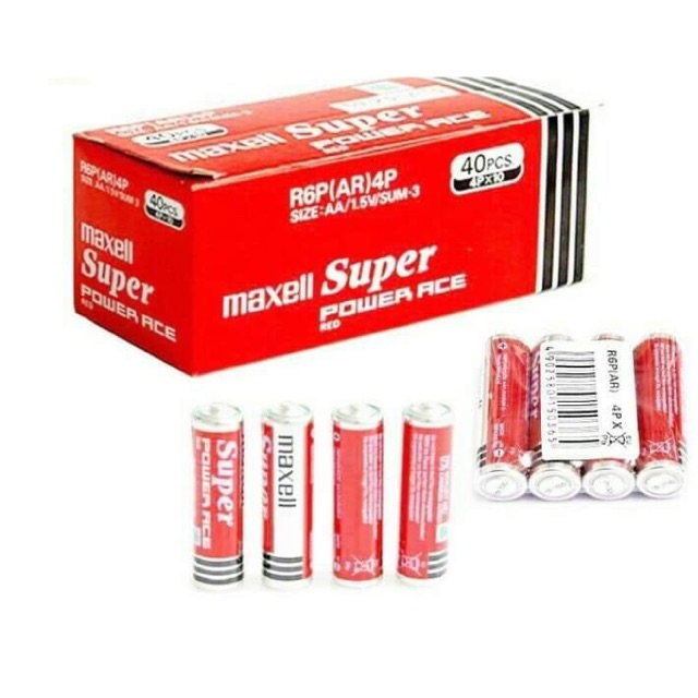 Pin 2a maxell 4 viên
