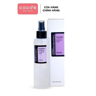 [Mã COSCOCOT3 -8% đơn 250K] Nước Hoa Hồng COSRX Chứa AHA / BHA Tẩy Tế Bào Chết Làm Sáng Da Giảm Mụn 150ml