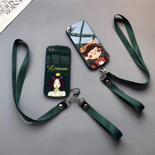 [ OPPO ] Ốp Lưng Kính Cường Lực Viền Cong Leman (Không Kèm Dây) - K028