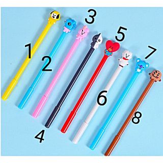 Bút BTS , Bút BT21 ARMY kpop mực đen