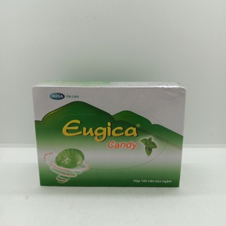 Hộp 100 viên kẹo ngậm ho Eugica thảo dược