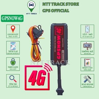 Thiết bị định vị xe máy GPSNOW4G chip 4G giám sát vị trí xe - ntttrack