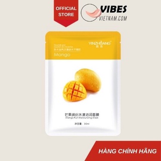 Mặt nạ giấy trái xoài nhiều mẫu - dưỡng ẩm cấp nước tăng độ đàn hồi cho da - vibesvietnam