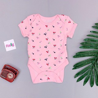 [3-16kg] Bodysuit George [Girl] - Hồng/Cherry