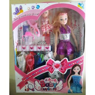 Búp bê công chúa mộng mơ(kt 50×40cm)