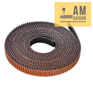 Dây đai curoa GT2 Rubber GT2 Timing Belt bản 6mm 10mm cao cấp chất liệu nỉ bố chống mài mòn cho Máy in 3D
