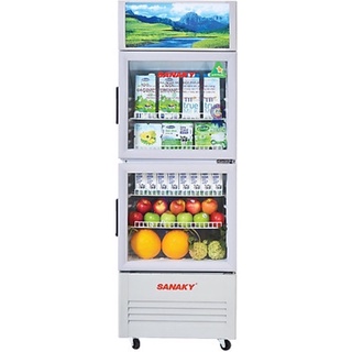 [Mã ELHA22 giảm 5% đơn 300K] [Mã 252ELSALE hoàn 7% đơn 300K] Tủ Mát Sanaky VH-408WL (340L) - Hàng Chính Hãng