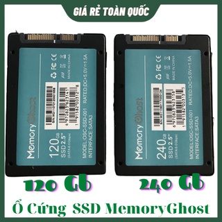 Ổ Cứng SSD 120GB, 240GB MemoryGhost – Chính Hãng, BH 36 Tháng