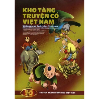 Sách - Kho Tàng Truyện Cổ Việt Nam - Bộ Truyện Tranh Song Ngữ Việt Nam (9 Cuốn)