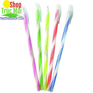 15 Bút bi Ấn Độ dài 20cm viết lâu hết mực mực trơn đều dành cho văn phòng học sinh sinh viên