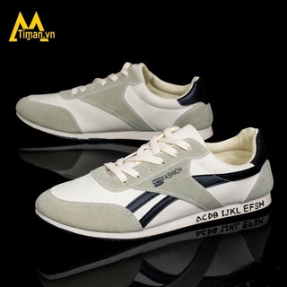 Giày thể thao nam, giày sneaker TIMAN SK58 đế êm vải thoáng khí bảo hành 1 năm