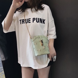Túi Đeo Chéo Ren Thêu Hoa Nữ TÍnh