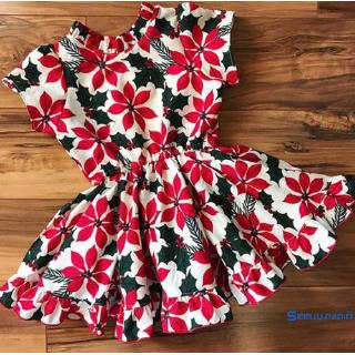 Đầm Xoè Tutu Hoạ Tiết Hoa Cho Bé Gái 1-5 Tuổi