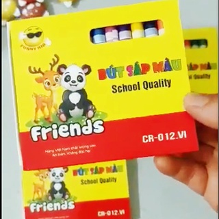 Bộ 12 Bút sáp màu