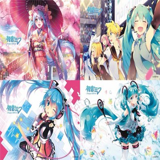 Poster Miku Hatsune tranh treo album ảnh in hình anime chibi đẹp