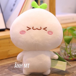 Gấu Bông Hình Mầm Cây Size 45Cm  Có Ảnh Thật  Thú Nhồi Bông Mầm Cây 45Cm Cute Siêu Dễ Thương