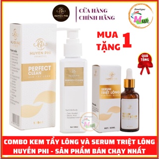 [chính hãng] Kem tẩy lông Huyền Phi tặng kèm serum triệt lông - triệt lông vĩnh viễn an toàn tại nhà