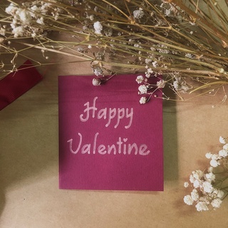 [Mã BMBAU50 giảm 10% đơn 99k] Thiệp Valentine Handmade Vintage Ghi lời nhắn từ Lá Nhỏ
