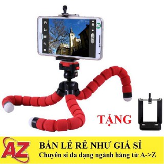 Tripod 3 Bạch Tuộc, Tripod Chân Nhện Đa Năng Nhỏ Gọn