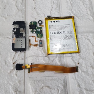 Linh Kiện Trong Oppo F5 Full(cáp sạc,nguồn,volum,cụm chuông,tai nghe,mic,sóng wifi,rung,pin,loa trong) Zin Máy