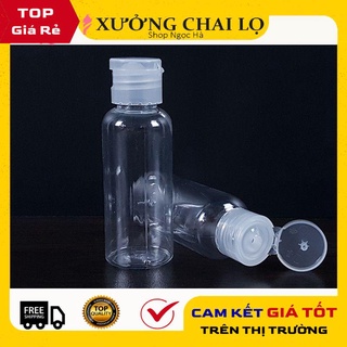 Chai Chiết Mĩ Phẩm ❤ GIÁ RẺ NHẤT ❤ [20ml,30ml,50ml] Chai lọ nhựa pet trong nắp bật chiết mỹ phẩm , phụ kiện du lịch