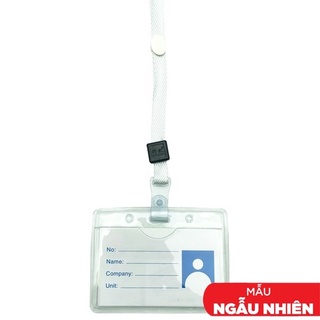 Bảng Tên Ngang Dây Nhám Nút  - Kejea 118 (Màu Dây Giao Ngẫu Nhiên)