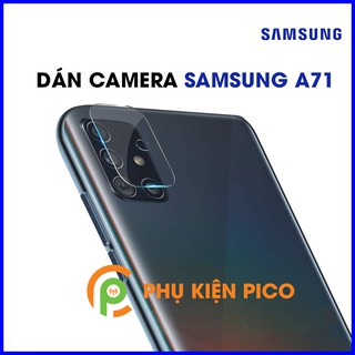 Cường lực camera Samsung A71 trong suốt độ cứng 9H chống trầy xước, va đập - Dán camera Samsung Galaxy A71