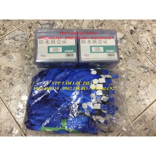 100 Bộ Thẻ đeo nhân viên 108 (NGANG) và Dây đeo thẻ lụa móc nhựa (LOẠI ĐẸP)