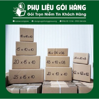 COMBO 20 HỘP CARTON SHIPCOD SIZE  25X15X10 - CARTON 3 LỚP SÓNG B