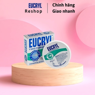 Bột tẩy trắng răng cấp tốc EUCRYL Anh Quốc 50g