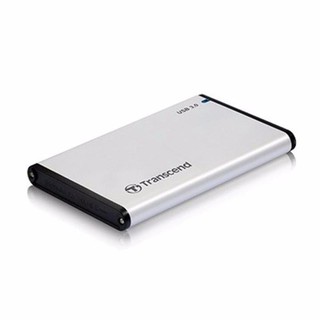 Hộp đựng ổ cứng HDD Box 2.5" Transcend 25S3 (Bạc)