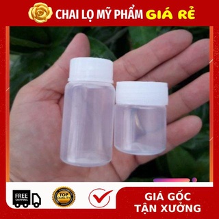 [RẺ VÔ ĐỊCH] [100c] Hũ nhựa mềm 10ml,15ml,30ml , phụ kiện du lịch